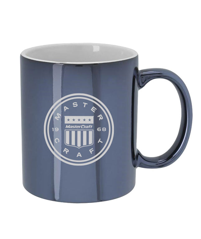 MasterCraft Valorous Metallic Blue Color Ceramic Mug