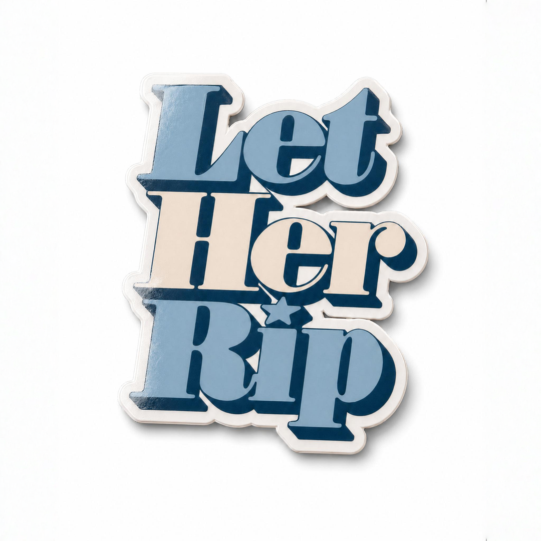 Lla Rip Sticker Let Her Rip Die Cut Sticker – MasterCraft Official Store