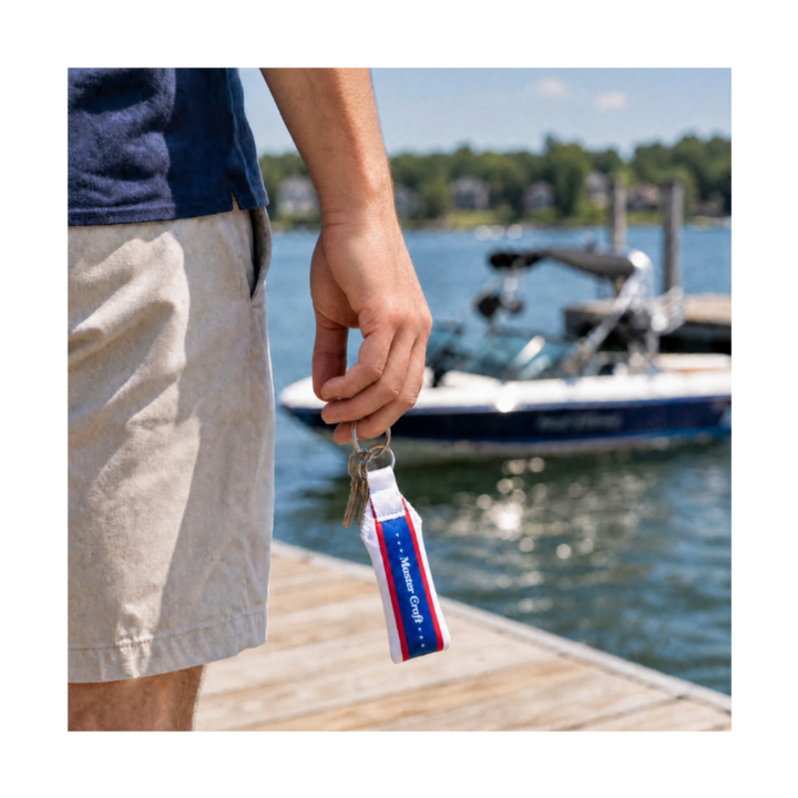 Stars &amp; Stripes Neoprene Key Float