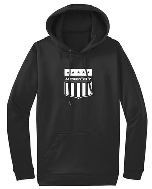 MasterCraft Shield White Men's Hooded Sweatshirt