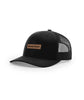 MasterCraft Leather Classic Logo Snapback Trucker Hat