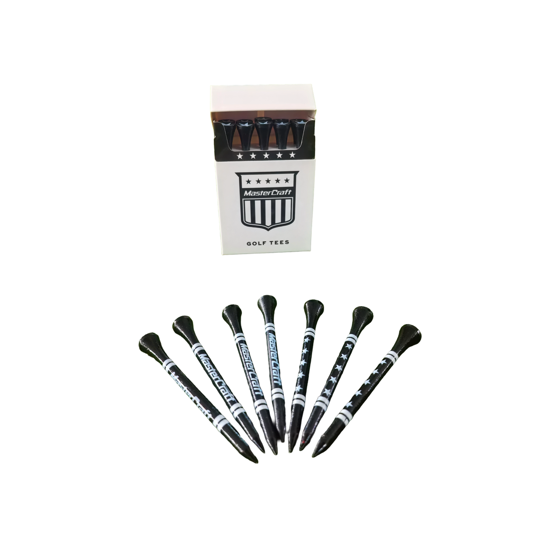 Bamboo Golf Tee and Box Set (10-Pack)
