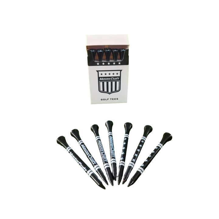 Bamboo Golf Tee and Box Set (10-Pack)