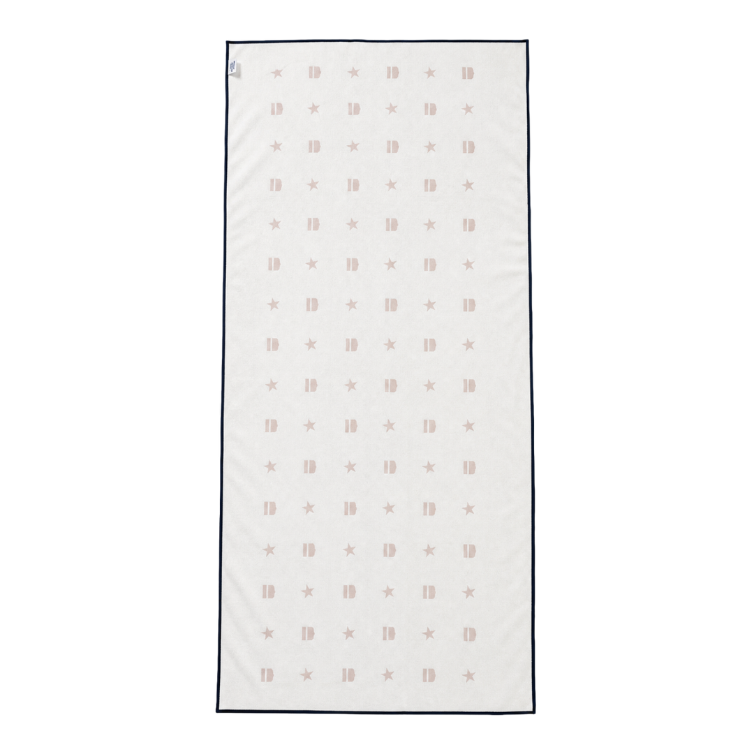 Retro Shield &amp; Stars Quick Dry Towel