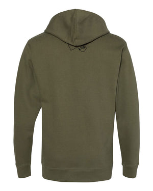 Harley Clifford Men's Hooded Sweatshirt - Army