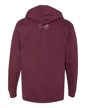 Harley Clifford Men's Hooded Sweatshirt - Maroon